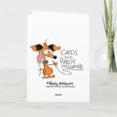 Carte d'anniversaire du super-héros (Dos)