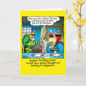 Carte d'anniversaire du super-héros (Fleur jaune)