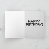 CARTE D'ANNIVERSAIRE DU SYRUP PANCAKE (Intérieur)