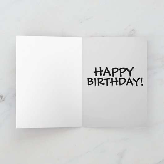 CARTE D'ANNIVERSAIRE DU SYRUP PANCAKE (Intérieur)