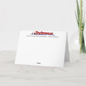 Carte d'anniversaire du tracteur : Vous êtes si co (Dos)