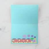 Carte d'anniversaire du train Choo Choo (Intérieur)