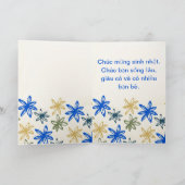 Carte d'anniversaire du Vietnam (Intérieur)