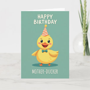 Carte d'anniversaire Duckie Sweet