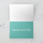 Carte d'anniversaire Dudley Labrador et Bernese (Intérieur)
