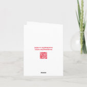 Carte d'anniversaire - D'un ami loyal (Dos)
