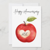 Carte d'anniversaire d'une aquarelle personnalisée (Devant)