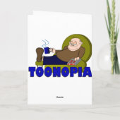 Carte d'anniversaire écossaise et fière rugby (Dos)