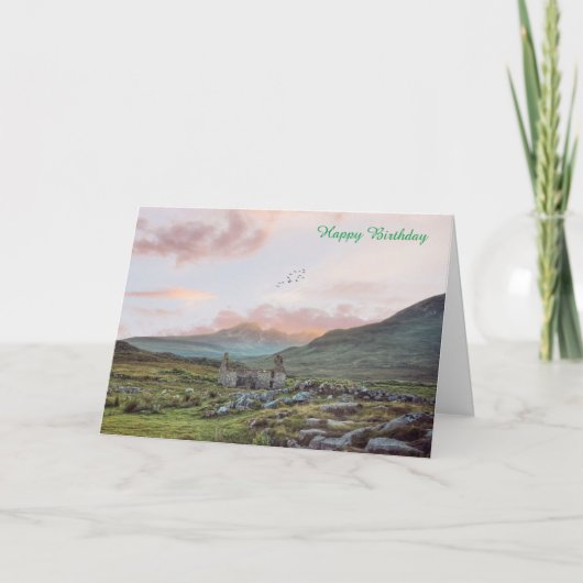 Carte d'anniversaire Écosse (Devant)
