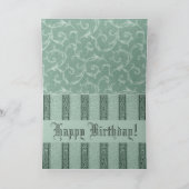 Carte d'anniversaire élégante : Collection (Intérieur)