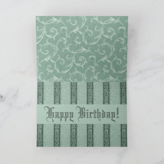 Carte d'anniversaire élégante : Collection (Intérieur)