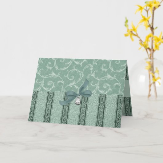 Carte d'anniversaire élégante : Collection (Fleur jaune)