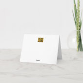 Carte d'anniversaire élégante de Neal (Dos)