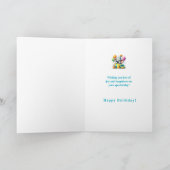 Carte d'anniversaire éléphant (Intérieur)