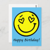 Carte d'anniversaire Emoji (Devant / Derrière)