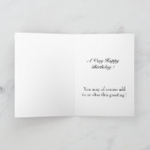 Carte d'anniversaire, Empire State Building (Intérieur)