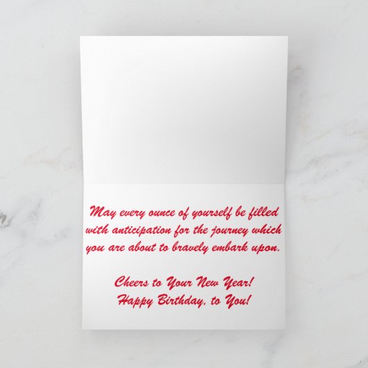 Carte d'anniversaire "EMPRESS Riverboat" (Intérieur)