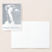 Carte d'anniversaire Emu cool (Affichage)