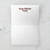 Carte d'anniversaire Emu Dream (Intérieur)