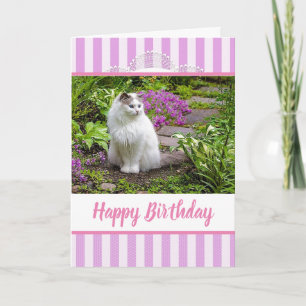 Carte d'anniversaire en dentelle rose avec photogr