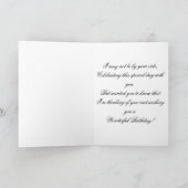 Carte d'anniversaire en hausse de mauvaise lune (Intérieur)