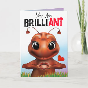 Carte d'anniversaire en langue des signes Ant Pun