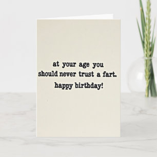 Carte d'anniversaire en lettres grasses