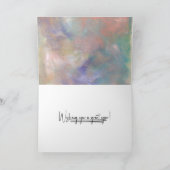 Carte d'anniversaire en papier ciré (Intérieur)