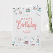 Carte d'anniversaire enfant personnalisée (Devant)