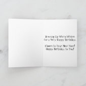 Carte d'anniversaire « Envoyer de l'énergie » (Intérieur)