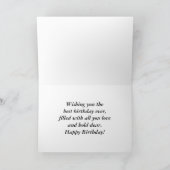 Carte d'anniversaire Escalade Panda (Intérieur)