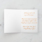 Carte d'anniversaire « Escalier de l'hôtel St. Pau (Intérieur)