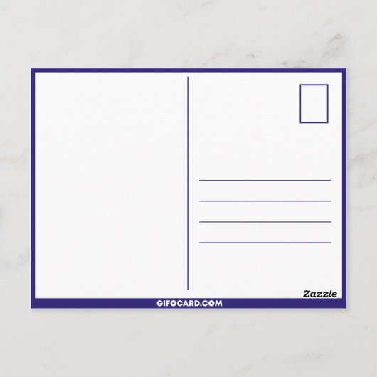 Carte d'anniversaire espagnole (Dos)