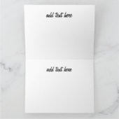 Carte d'anniversaire espagnole ¡Feliz cumpleaños! (Intérieur)