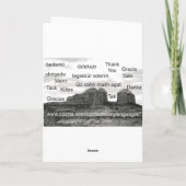 Carte d'anniversaire espagnole pour la maman (Dos)