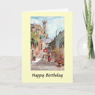 Carte d'anniversaire - Étapes du pont, Richmond, S