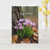 Carte d'anniversaire Ethereal Bloom (Fleur jaune)