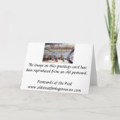 Carte d'anniversaire - Euston Station, Londres (Dos)