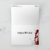 Carte d'anniversaire 'Evil Teddy Bear' (Intérieur)