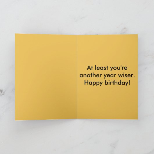 Carte d'anniversaire existante (Intérieur)