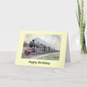 Carte d'anniversaire - Express de la côte atlantiq