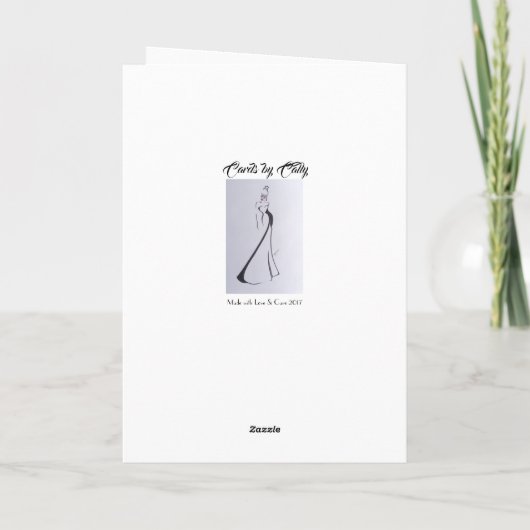 Carte d'anniversaire fabuleuse (Dos)