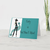 Carte d'anniversaire fabuleuse de Freakin (Devant)