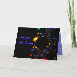 Carte d'anniversaire fâcheuse