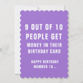 Carte d'anniversaire farceuse pour famille et amis (Devant)