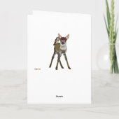 Carte d'anniversaire FAWN & OWL (Dos)
