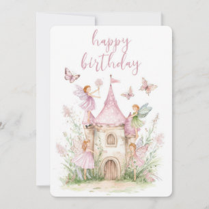 Carte d'anniversaire Fée Capricieuse