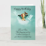 Carte d'anniversaire féerique de soeur avec des<br><div class="desc">Carte d'anniversaire féerique de soeur avec des colombes</div>