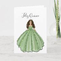 Carte d'anniversaire Feliz Quince