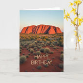 Carte d'anniversaire Festive Monolith (Fleur jaune)